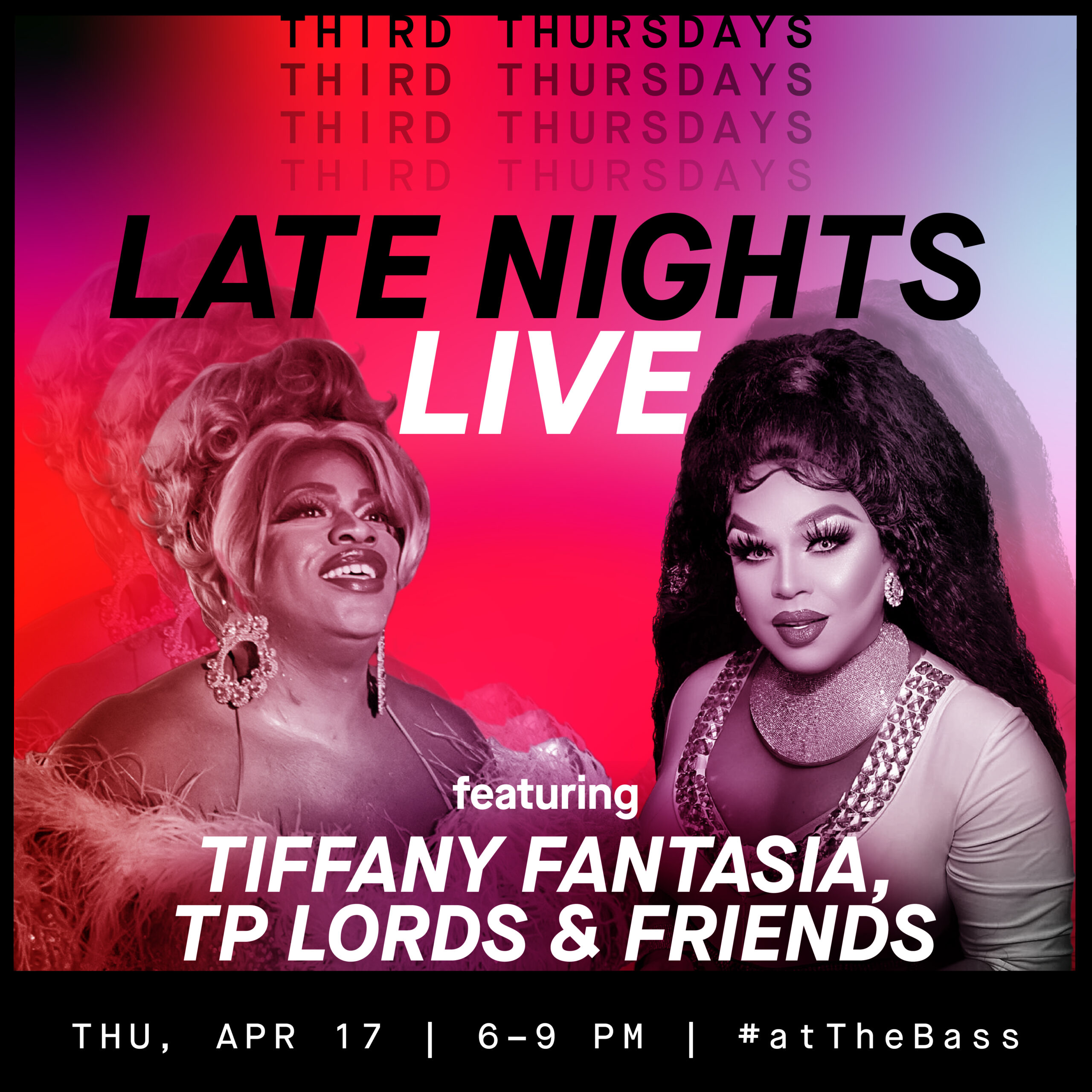 event flyer of performance