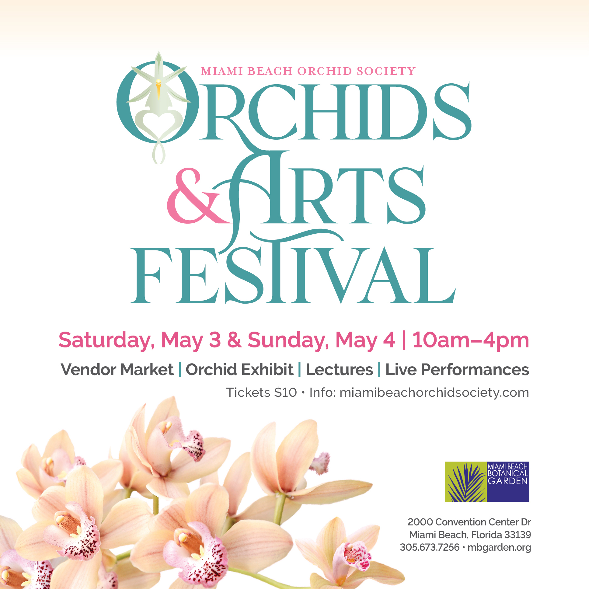 orchid society flyer