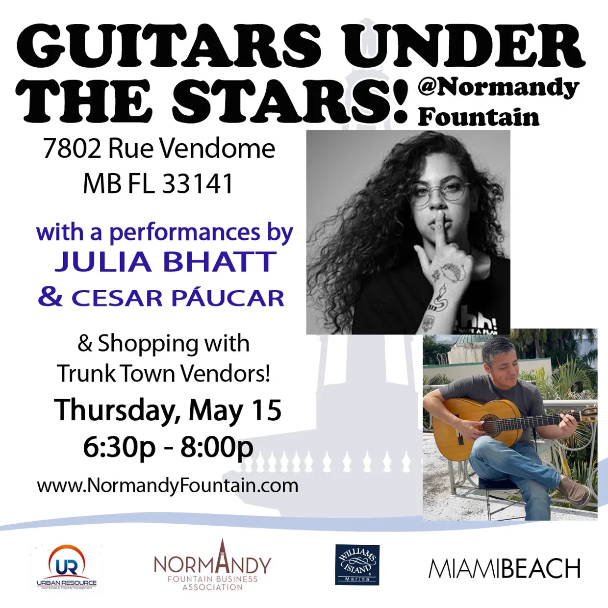 guitars under the stars flyer