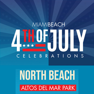 4th of July North beach event announcement