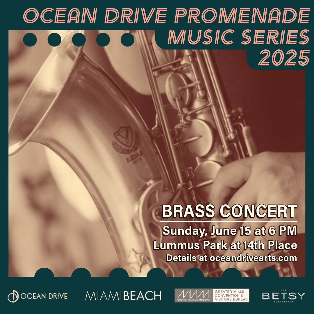 ocean drive music series flyer