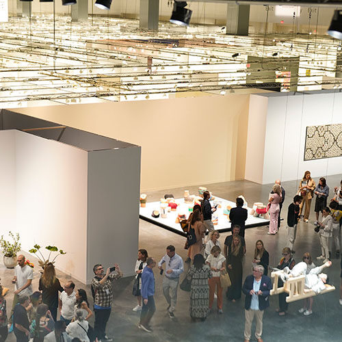 Art Basel People at Gallery
