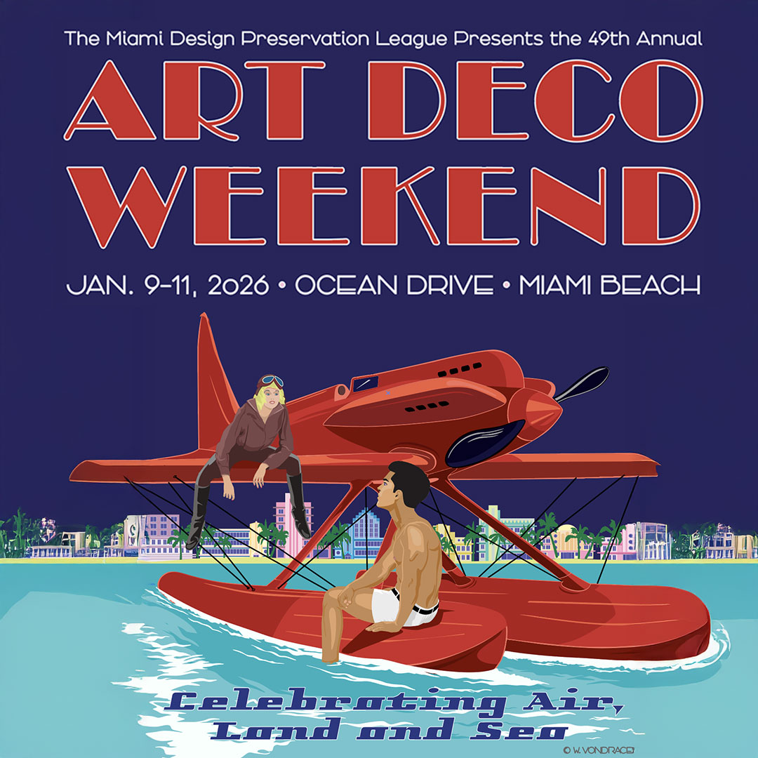Art Deco Weekend 2026 Poster