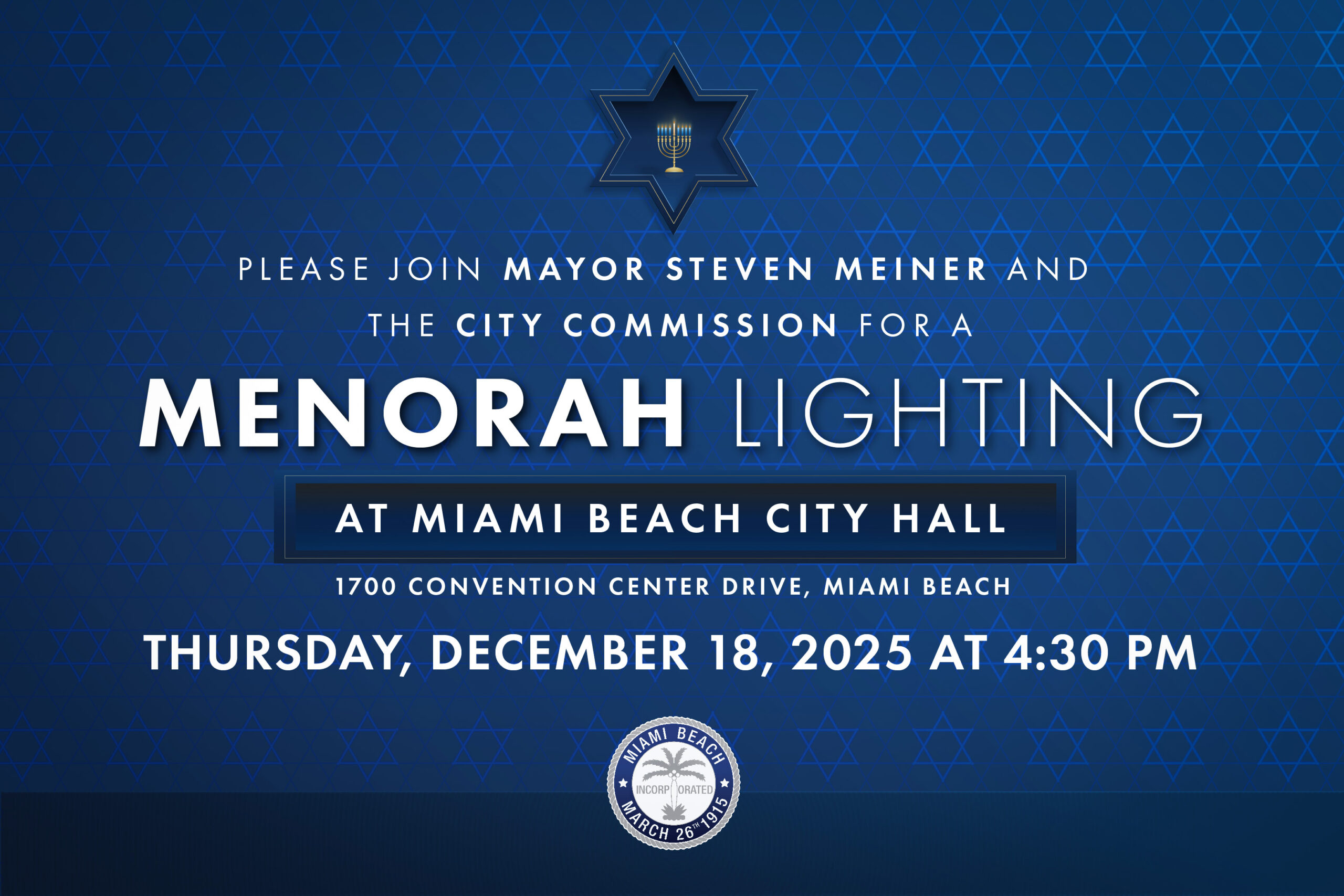 Menorah Lighting