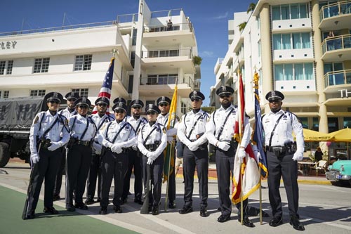 Miami Beach Police Honor Guard