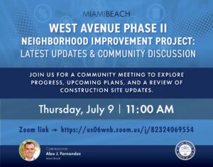 West Ave virtual discussion 