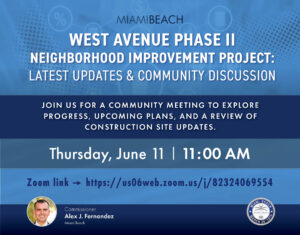 West ave phase ii virtual meeting 