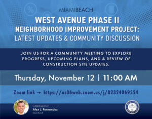 West Avenue Phase II Neighborhood Improvement Project: Latest Updates & Community Discussion