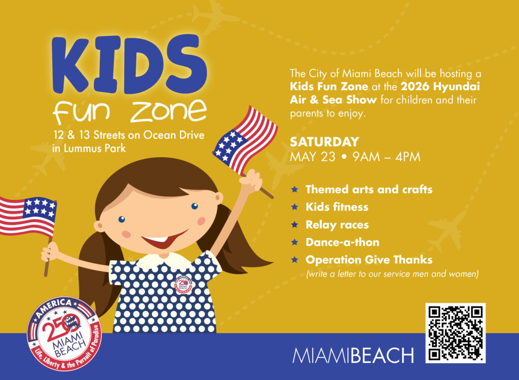 Memorial Day Kids Fun Zone Flyer