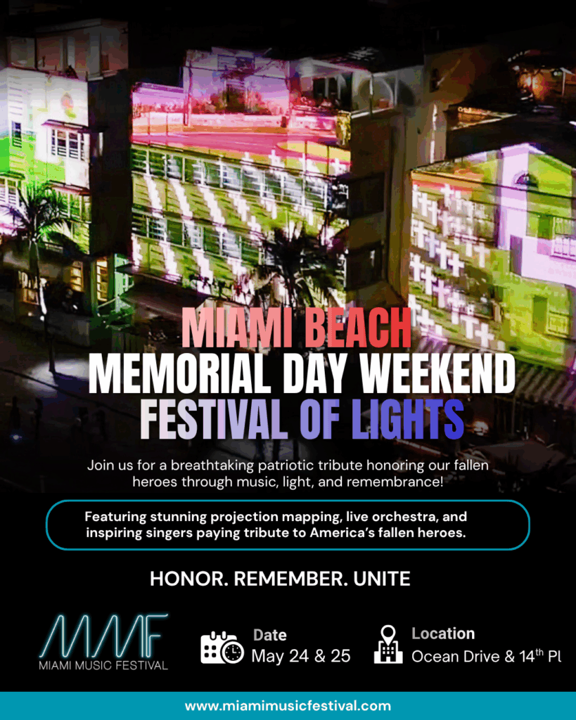 Memorial Day Weekend Festival of Lights Flyer