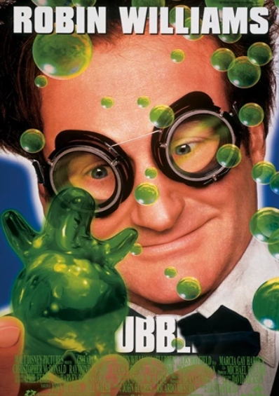 robin williams flubber movie poster