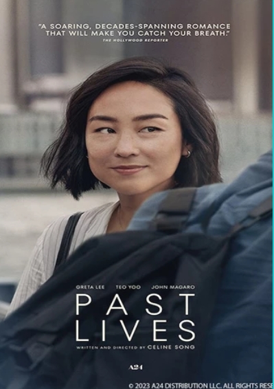 movie poster with a woman