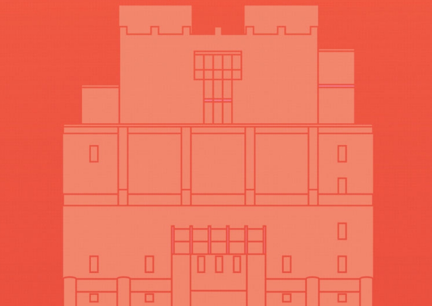 drawing of the wolfsonian