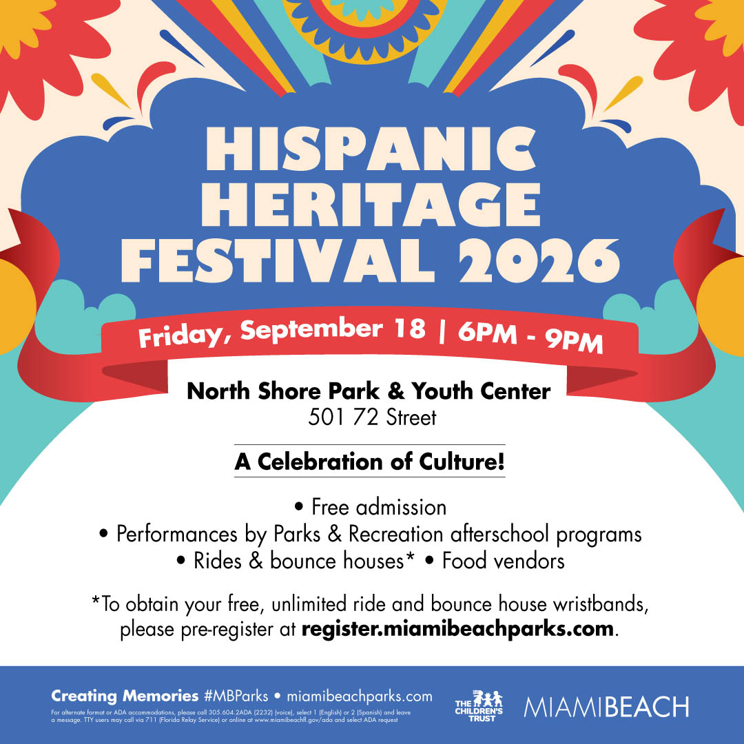 hispanic heritage festival 2026 flyer
