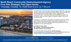 Invite for North Beach CRA Meeting
