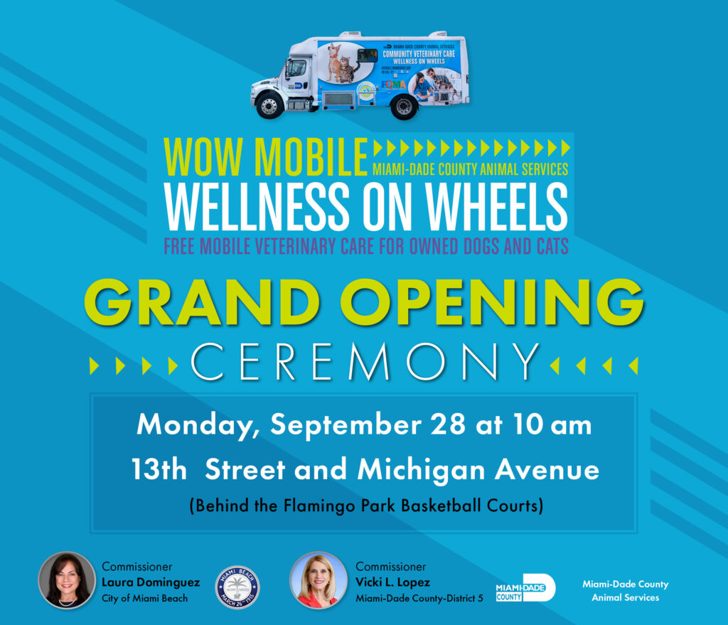 Community Veterinary Care Wellness on Wheels Grand Opening Ceremony