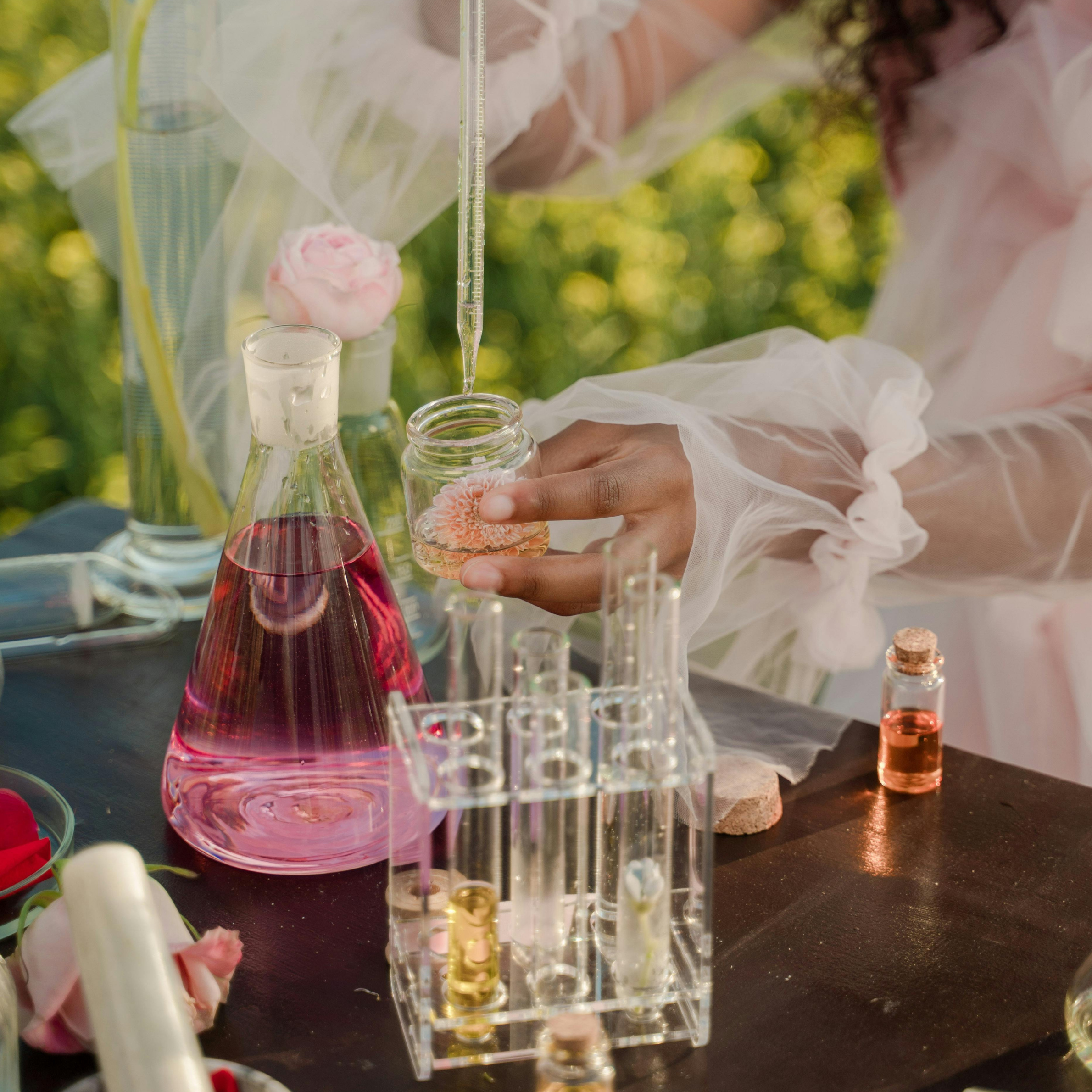 perfume bottles