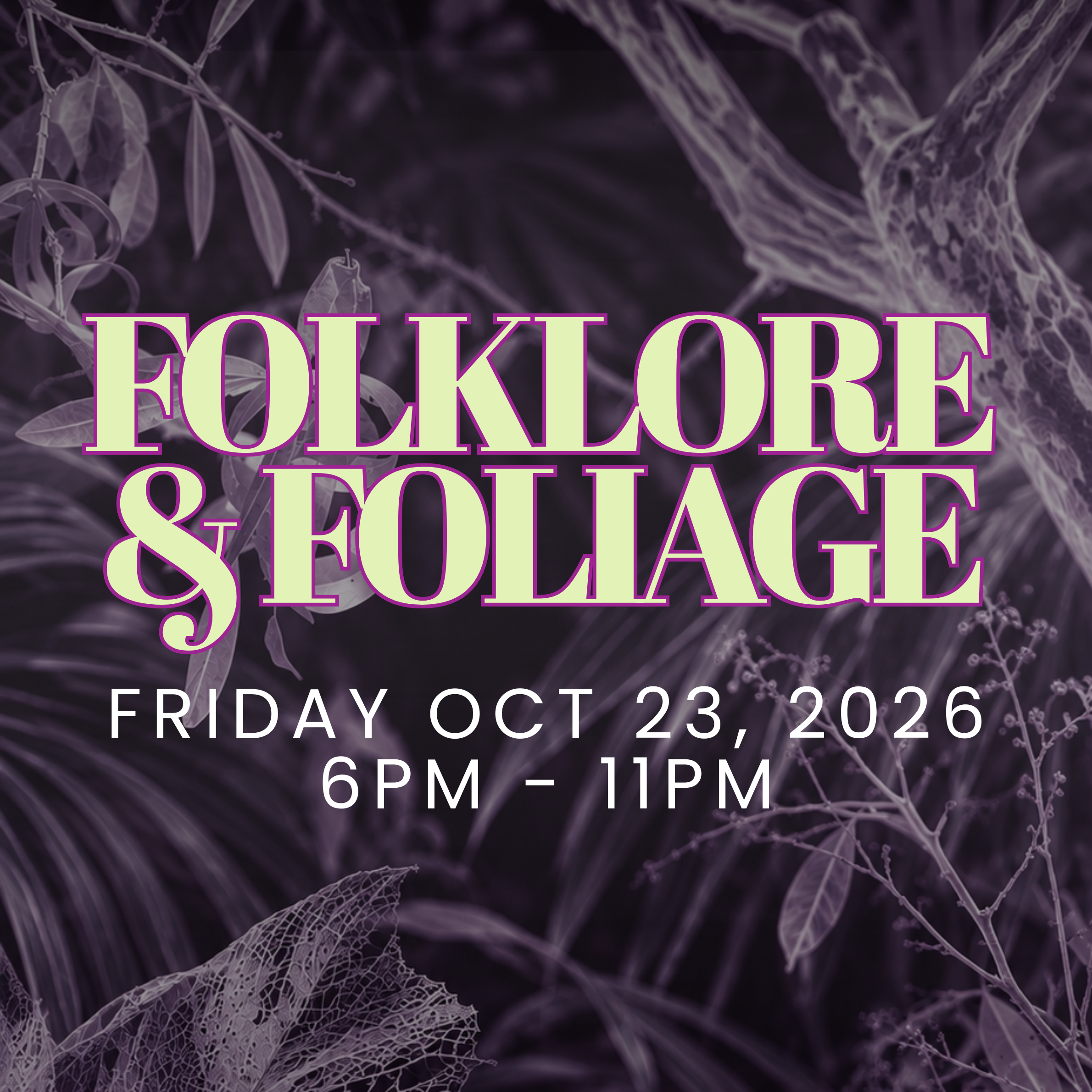 graphic folklore and foliage